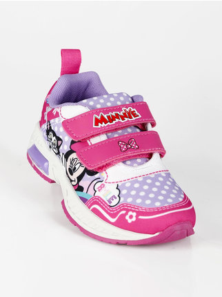 Minnie baby girl shoes with tears and lights
