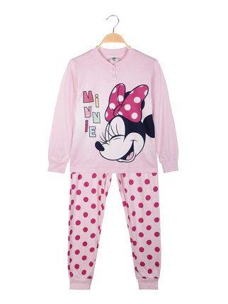Minnie Baby Mädchen lange Baumwollpyjamas