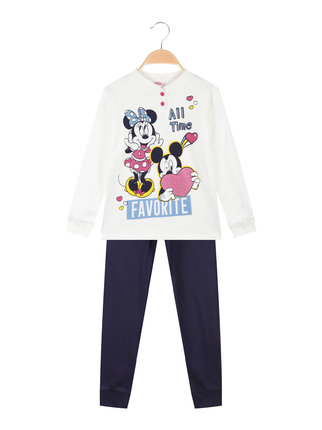 Minnie Girl Pyjama aus Fleece-Baumwolle