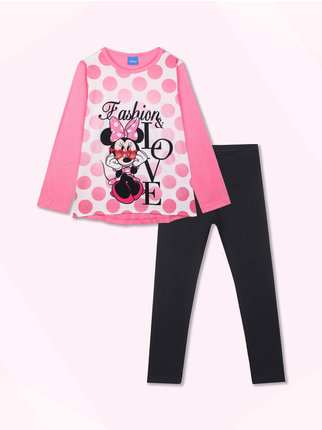 Minnie girls' light pajamas with print