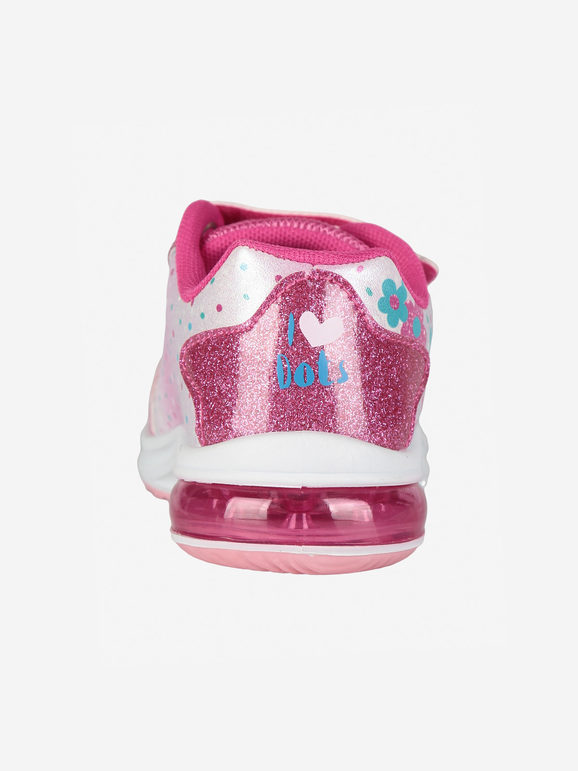 Minnie Girl's sneakers with print and lights