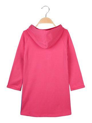Minnie long sweatshirt for girls in fleece cotton