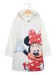 Minnie long sweatshirt for girls in fleece cotton