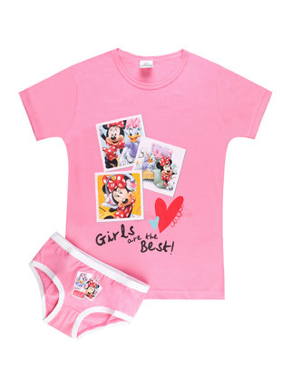 MINNIE MOUSE complete underwear for girl t-shirt + briefs