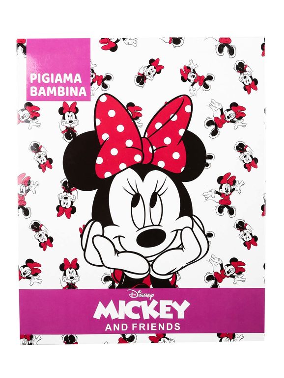 Disney Minnie pigiama bimba in cotone felpato: in offerta a 14.39€ su