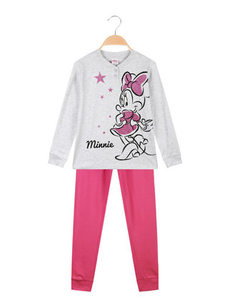 Minnie pigiama da bambina in caldo cotone