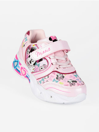 Minnie Sneakers da bambina con luci