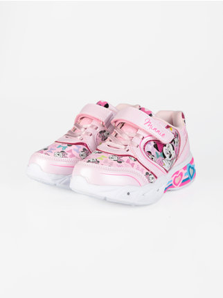 Minnie Sneakers da bambina con luci
