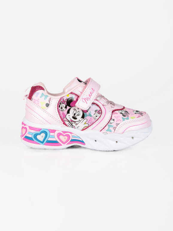 Minnie Sneakers für Mädchen mit Lichtern