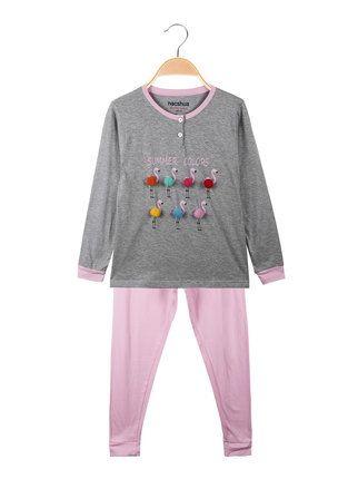 Molly  Pijama largo de algodón para niña