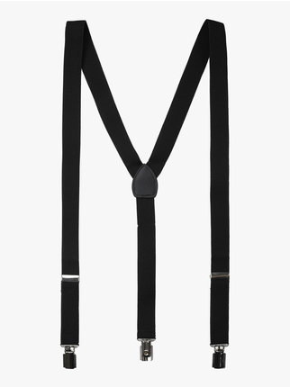 Narrow men's suspenders