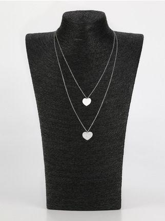 Necklace with hearts