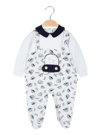 Newborn onesie with prints