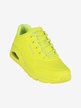 NIGHT SHADES Fluorescent lace-up sneakers for women