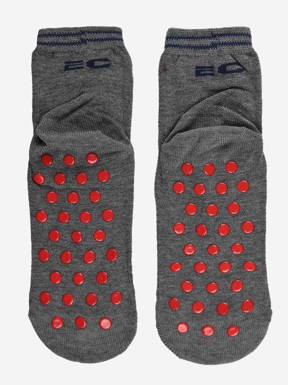 Non-slip baby socks in cotton