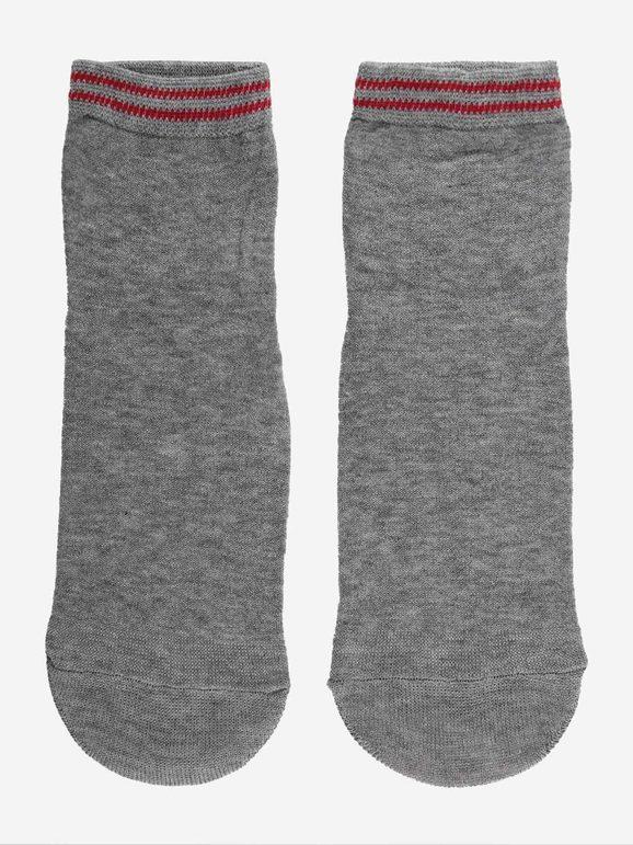 Non-slip baby socks in cotton