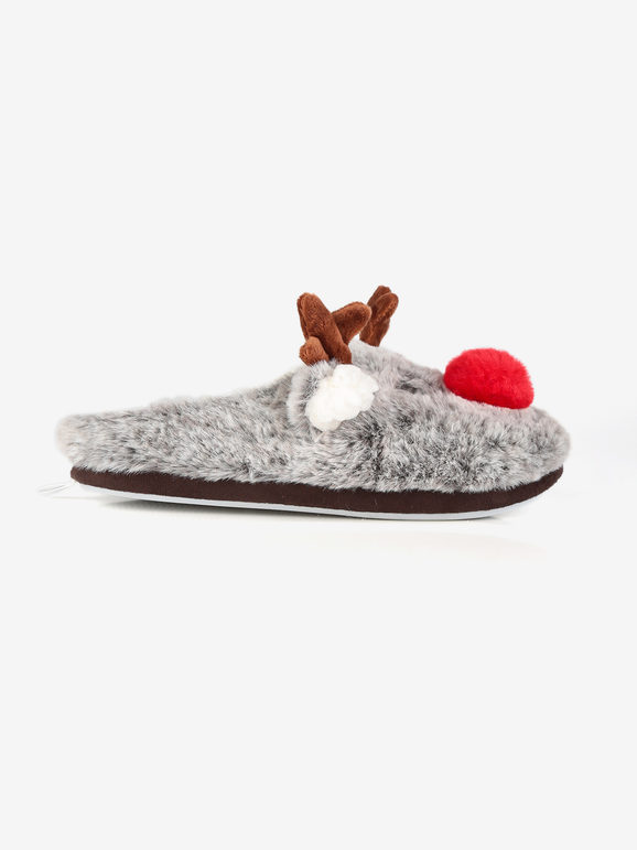 Non-slip Christmas slippers