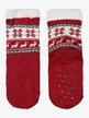 Non-slip Christmas socks for children with inner fur