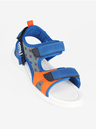 Open sandals with straps for children