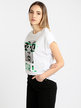 Oversized women's T-shirt with print