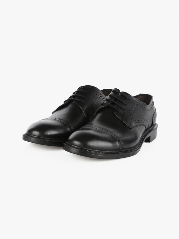 Oxford-Schuhe aus Leder zum Schnüren