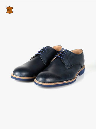 Oxford-Schuhe aus zweifarbigem Leder für Herren