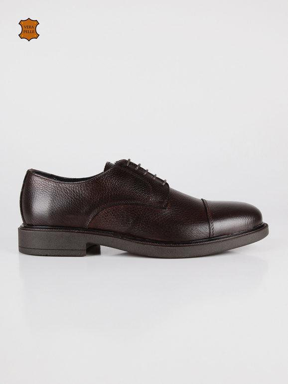 Oxford shoes in men's leather