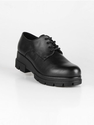 Oxford shoes with platform