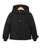 Padded jacket for boy with hood