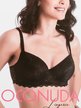Padded lace bra with underwire CUP C