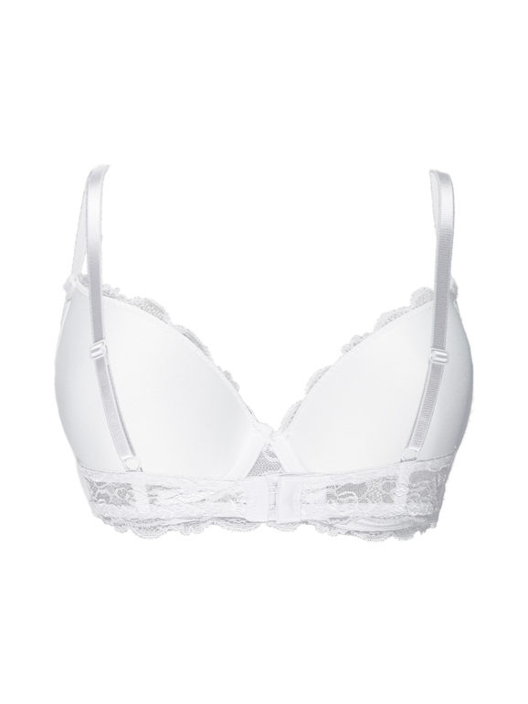 Padded lace bra with underwire CUP C