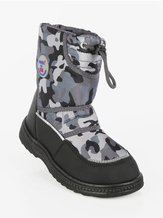 Padded snow boots for children