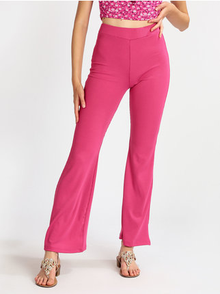 Pantalón acampanado rosa – Perla Beltrán Beauty & Fashion