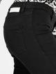 Pantalon en coton noir  coupe slim