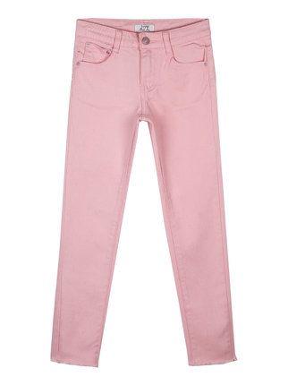 Pantalon en coton rose