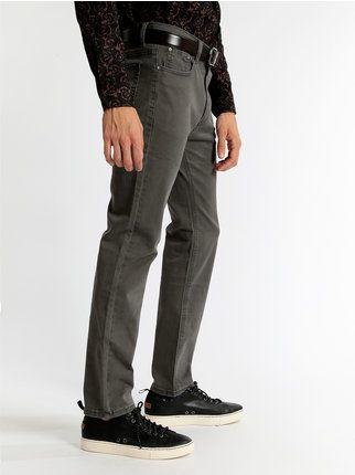 Pantalon en coton stretch