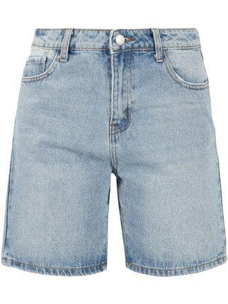Shorts jeansAlberta Ferretti in Denim di colore Grigio Donna Abbigliamento da Shorts da Shorts in denim e di jeans 