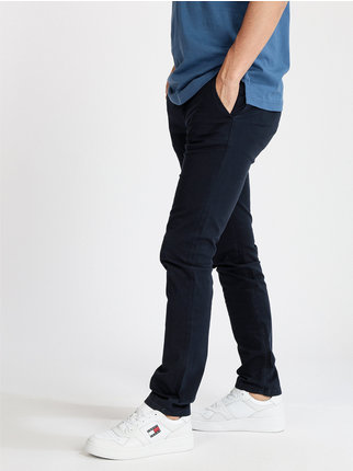 Pantaloni da uomo in cotone slim fit
