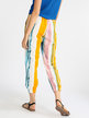 Pantaloni donna colorati con polsino