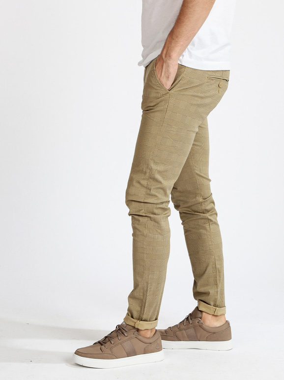 Pantaloni uomo slim fit in cotone