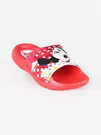 Pantuflas de goma Minnie Mouse para niñas