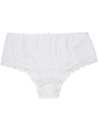 Panty with lace inserts