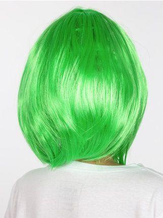 Parrucca donna verde