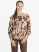 Patterned women's blouse