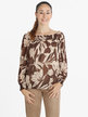 Patterned women's blouse