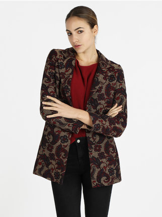 Patterned women's coat