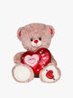 Peluche ours Saint Valentin avec coeur "LOVE"