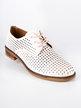 Perforated derby brogues