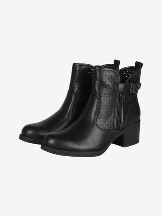 Perforated spring women's ankle boots
