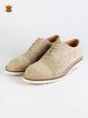 Perforated suede brogues